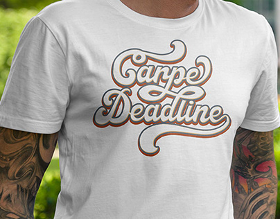 Carpe deadline I Handlettering T-Shirt