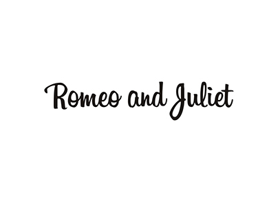 ROMEO AND JULIET - Cover book