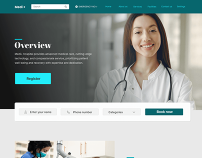 Medi+ Hospital Website