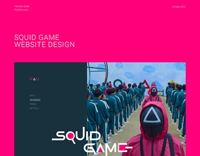 Squid Game | Landing page