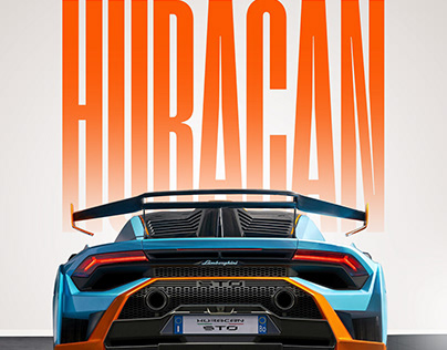 Lamborghini Huracán STO Poster