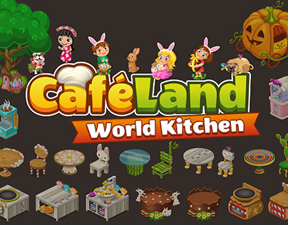 CafeLand/Game Art