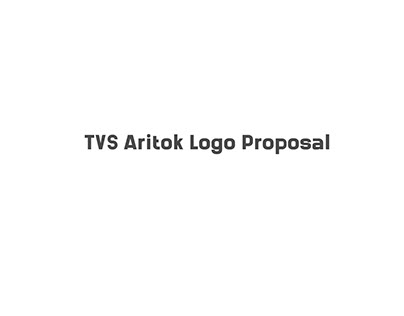 TVS Aritok Logo Proposal