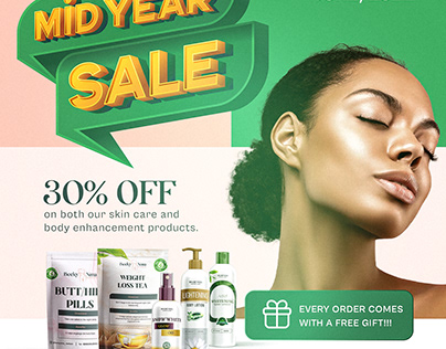 BeckyNma Skincare & Herbal Design Assets and Campaigns