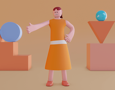 3D Character Illustration Design