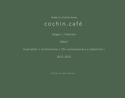 | COCHIN CAFÉ |f2| SAIGON | VIETNAM |