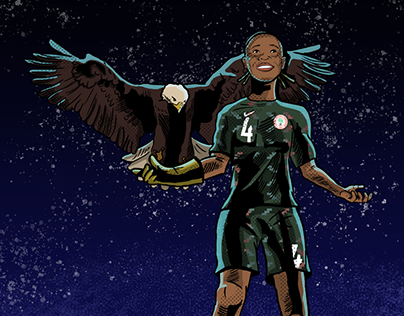 Ogbonna FIFA Women's World Cup™ Illustration for Mantra