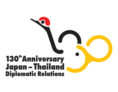 130th Anniversary - Japan&Thailand Logo Design Proposal