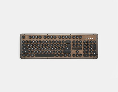 Leather bluetooth keyboard
