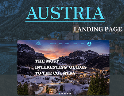 Landing page Austria