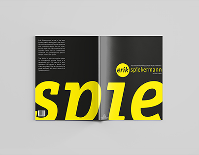 Erik Spiekermann - Monograph Design