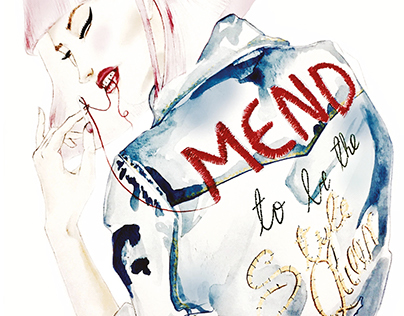 Fashion Revolution Fanzine - Mend to be the Style Queen
