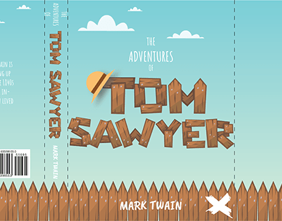TOM SAWYER BOOK COVER DESIGN