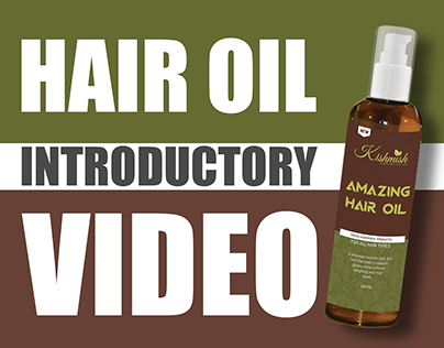 Hair oil video