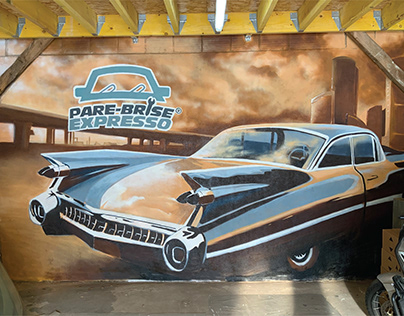 Peinture vieille voiture - Timelapse
