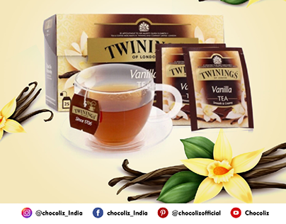 imported twinnings vanilla tea | chocoliz