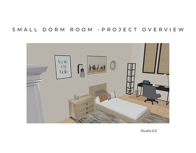 Small dorm room - project overview