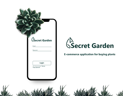 Secret garden | mobile application