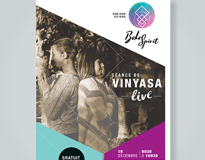Boho Spirit - Vinyasa Yoga Live Poster
