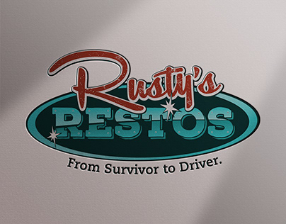 Rusty's Restos Brand Identity
