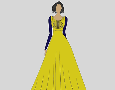 Lemon yellow gown is set out for a spin