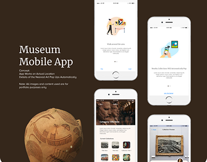 Museum Mobile App_2019 Design Concept