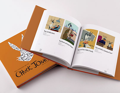 Book Layout of Chuck Jones Animated Art