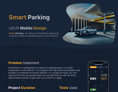 Smart Parking | Mobile | UI/UX
