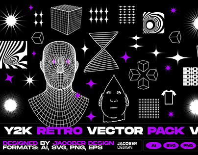 Free Y2K Retro Vector Pack V.3