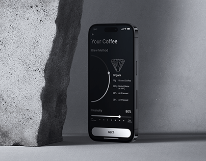 Project thumbnail - Coffee app - for coffee machines