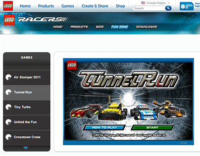 LEGO - Racers Tunnel Run