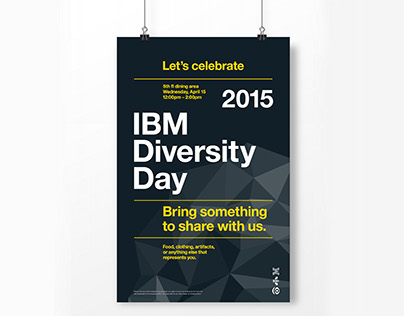 IBM Diversity Day Poster Design