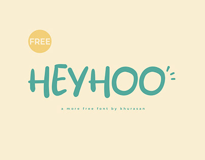 Heyhoo Font free for commercial use