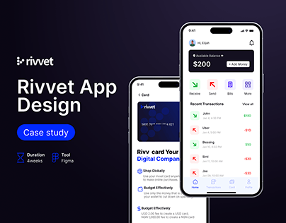 Rivvet App Design