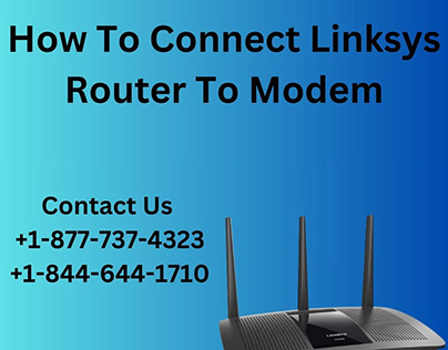 How to connect Linksys Router to Modem