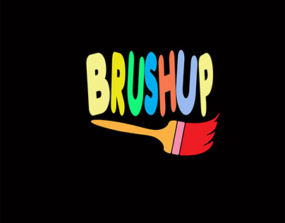 brush up logo design 9