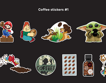 Coffee Sticker Packs