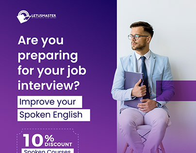 Spoken English course ads