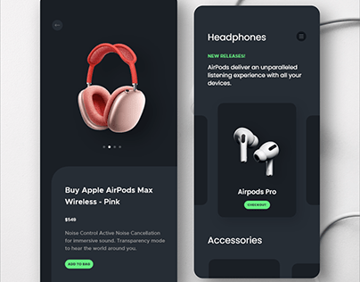 Apple Headsets UI Concept