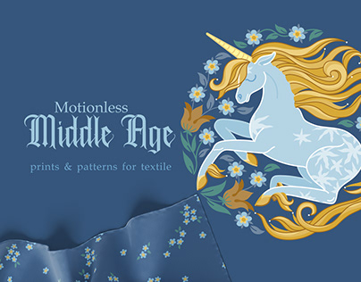 Middle Age. Prints & Patterns For Textile
