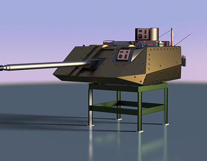 FNSS - TEBER 30 Two-Man Tank Turret Design.