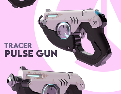 Tracer's Pulse Gun from Overwatch