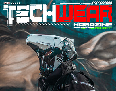 Techwear and Cyberpunk magazine