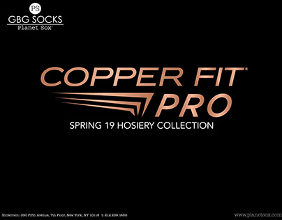 Project thumbnail - SS19 Copper Fit PRO Collection