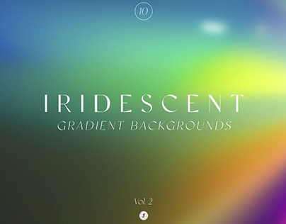 Iridescent Gradient Backgrounds