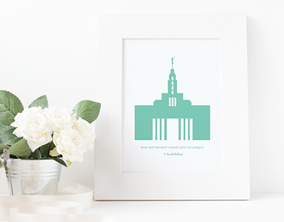 LDS Temple Graphic