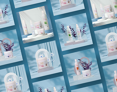 Hair care products | branding & social media design