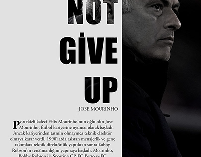 ''José Mourinho'' Magazine Page