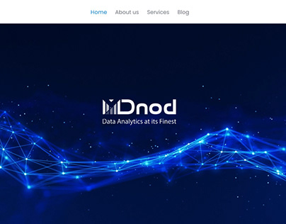 D-Nod Marketing UI Web Design