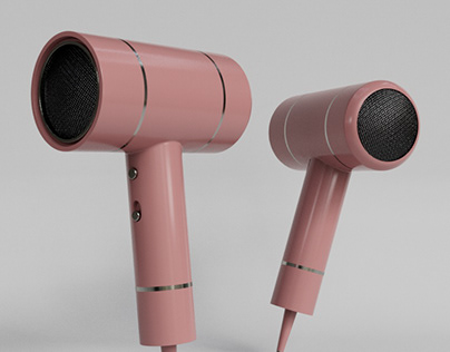 3D Product Design " Hair dryer "